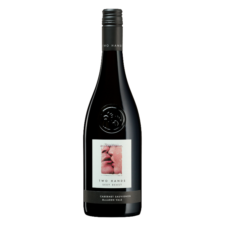부아르와인상점 투핸즈 섹시 비스트 까베르네 소비뇽 와인 병 디자인