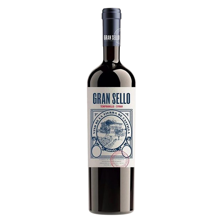 부아르와인상점 그란 셀로 템프라니요 - 시라 와인 병 디자인